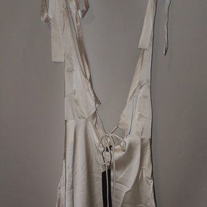 Lioness NWT Barbara Mini tie up Dress in Ivory (Google it for better photos)